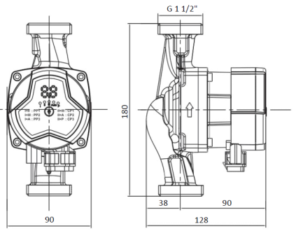 Циркуляционный насос Shinhoo Master S 25-6