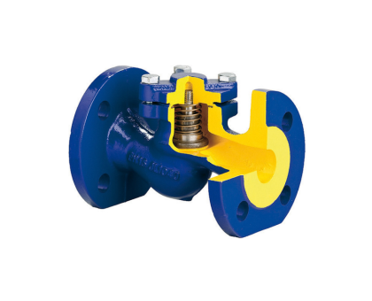 Клапан обратный подъемный чугун 287A Ду 125 Ру16 фл Zetkama 287A-125-C-31