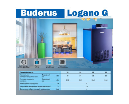 Buderus Logano G 124 WS 28 RU TOP