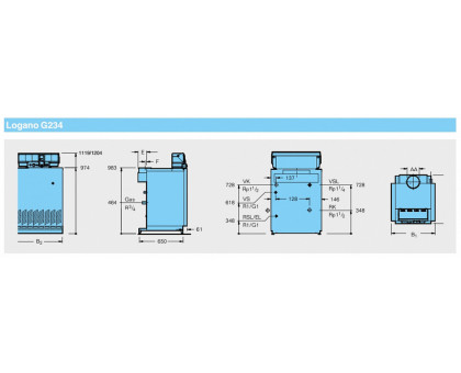 Buderus Logano G 234 60 RU TOP