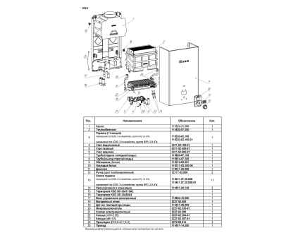 Водонагреватель газовый NEVA 5514