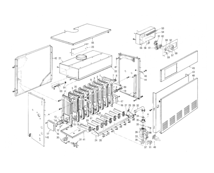 Напольный газовый котел Sime RMG 70 MK.II