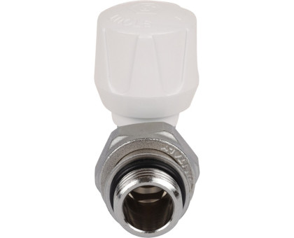 SVR Клапан Stout ручной терморегулирующий угловой 1/2" (с дополнительным уплотнением) (SVR-2102-100015)