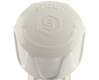 SVR Клапан Stout ручной терморегулирующий, угловой 3/4" (SVR-2102-000020)