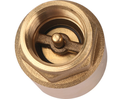 Клапан обратный пружинный муфтовый с металлическим седлом 3/4" Stout (SVC-0011-000020)