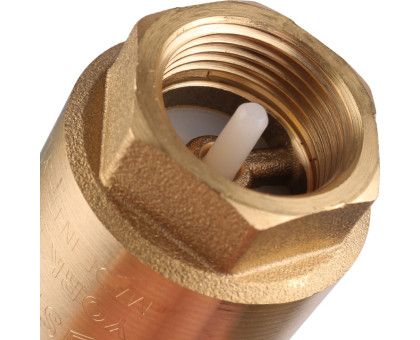 Клапан обратный пружинный муфтовый с пластиковым седлом 3/4" Stout (SVC-0012-000020)
